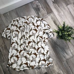 crocodile blouse